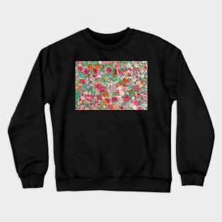 Chinese Flowers Crewneck Sweatshirt